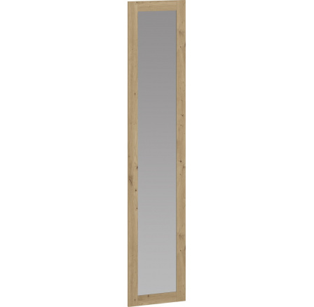 Dveře ke skříni se zrcadlem FLEX - F3, Dub Artisan