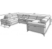 Sedací souprava LOUIS, Gojo 5 125x210 Vlevo 1