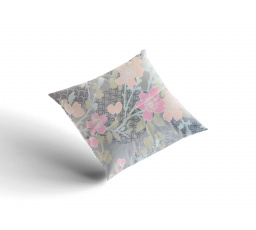 Krepový povlak na polštář Sarah pink 70x90