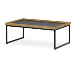 Konferenční stolek 100x60cm, mdf, dub, CT-611 OAK