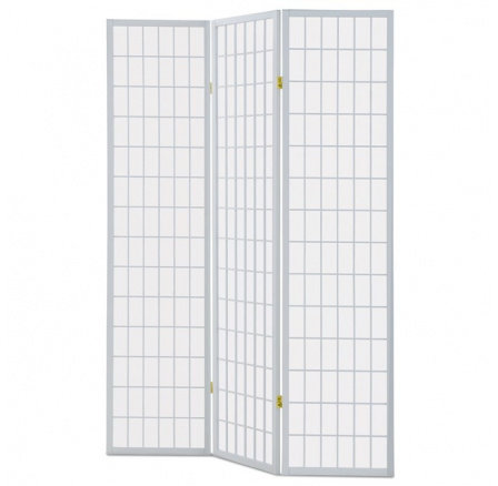 Paraván, masiv, bílá, EF-E803 WT