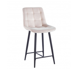 Barová židle velvet - Riviera 06 béžová H1-FX (B)