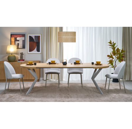 PERONI rozkládací stůl dub hikora - kašmír (2p=1ks)