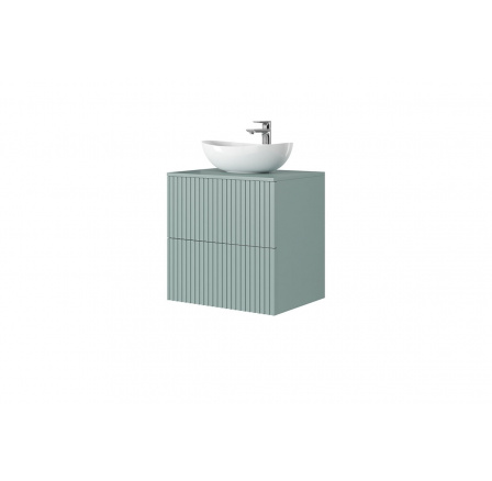 Závěsná skříňka pod umyvadlo Nicole 60 cm - šalvěj MDF