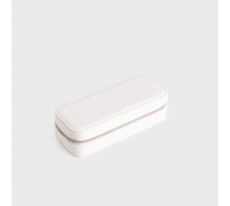 Šperkovnice LINAS krémová eko kůže 17.5x8x5 cm 708114
