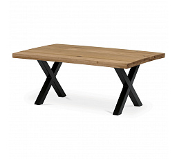 Konferenční stolek 110x70x45cm, masiv, dub, KS-F110X DUB