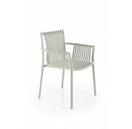 Jídelní židle K492, šedá