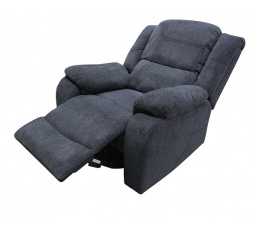Houpací relaxační křeslo KORFU NEW, SMXY-05 dark GREY - TMAVĚ ŠEDOMODRÁ