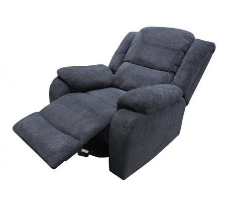 Houpací relaxační křeslo KORFU NEW, SMXY-05 dark GREY - TMAVĚ ŠEDOMODRÁ