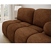 Nuwia sofa with sleeping function and storage box, brick red plush upholstery Avexin 30 145x200 1