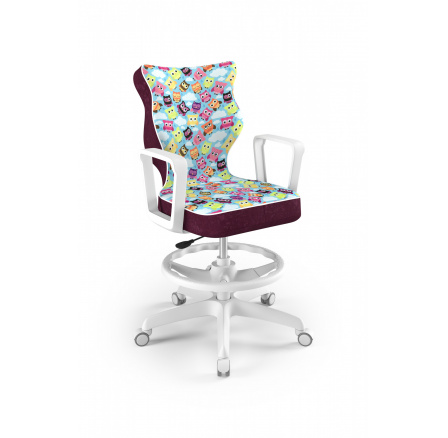 Kancelářské křeslo NORM, bílá Storia 32 velikost 6 WK+P