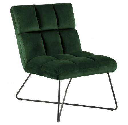 Křeslo Alba VIC forest green 68AC