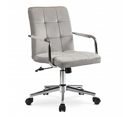 Otočná Židle ASTRO Mládežnická Šedá Sametová