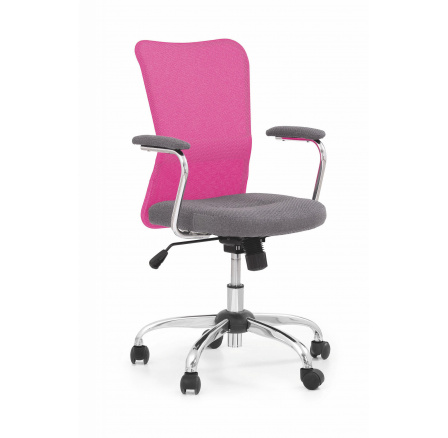 Kancelářská židle ANDY, růžová