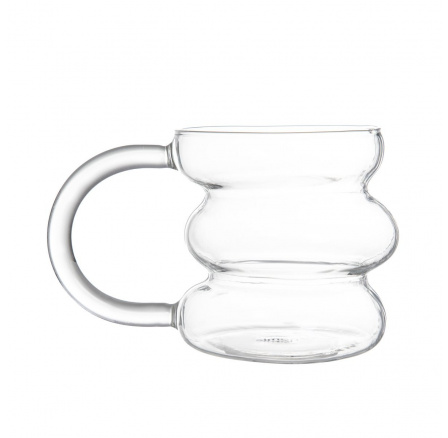 Sklenice BUBBLY vysoká s okrajem 0.4 l 888347