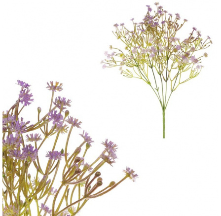 Gypsophila - umělá kytice, barva fialová