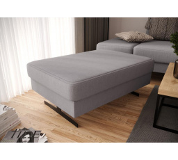 Taburet  EMPORIO 100x70 cm - šedá