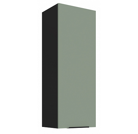 Horní skříňka ARIA - 40 G-108 1F, Černá/Aquamarine Horní skříňka ARIA - 40 G-108 1F, Černá/Aquamarine