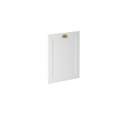 Dolní dvířka Linea D45FZN, Bílá