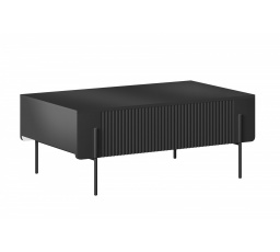 MALMI Konferenční stolek 100 2SZ - černý / černé nohy