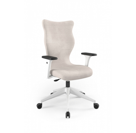 Židle kancelářská otočná NERO , bílá Letto 03 velikost 7