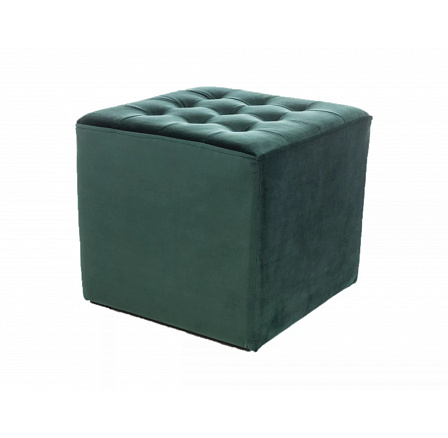 Taburet LORI VELVET, zelený Bluvel 78 Taburet LORI VELVET, zelený Bluvel 78