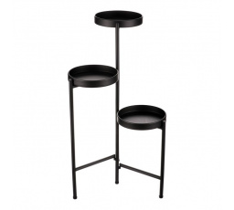 Stojan na květiny - 3 patrový, kovový