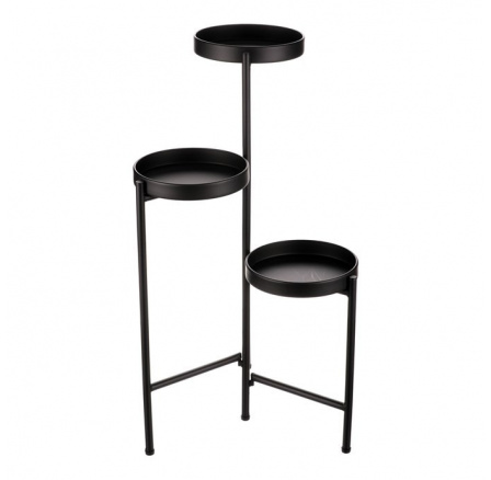 Stojan na květiny - 3 patrový, kovový