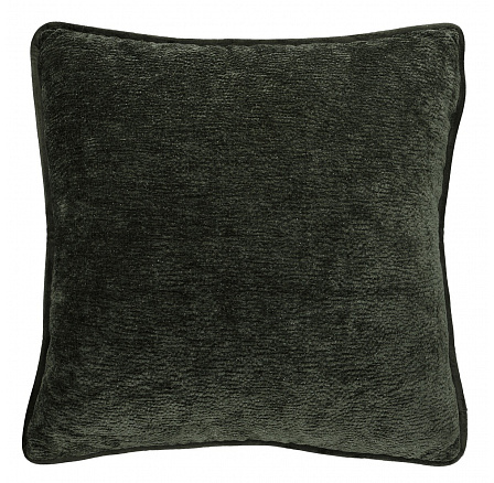 Polštář s výplní - zelený s lemováním, 100% polyester, 50 x 50 cm Polštář s výplní - zelený s lemováním, 100% polyester, 50 x 50 cm
