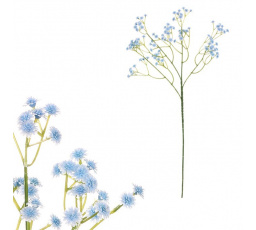 Gypsophila - umělá větev, modré květy