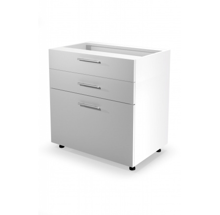 VENTO D3S-80/82 spodní skříňka se zásuvkami vpředu: dub medový (1ks=1ks) VENTO D3S-80/82 spodní skříňka se zásuvkami vpředu: dub medový (1ks=1ks)