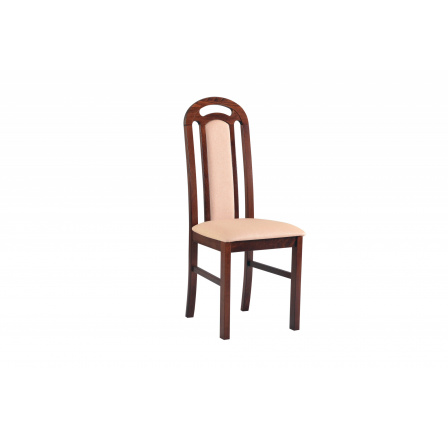 PIANINO- jídelní židle ořech/ látka č.  5***- kolekce "DRE" (K150-Z)