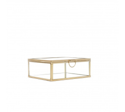 Šperkovnice GRAZIA zlatá 13x11x5 cm 726200