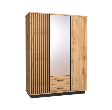 Systém "LAMELO" LA15 (skříň 3D2S) - Barva: černá