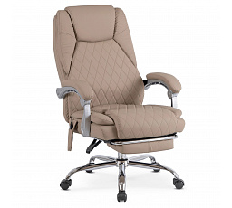Otočná židle GIORGIO Masážní Vyhřívaná Béžová