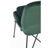 Jídelní židle K454, zelený Velvet