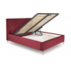 Postel MODULO 160 - korpus, Bordo Monolith 59