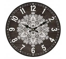 Hodiny nástěnné MDF, 34cm