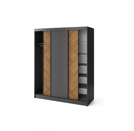 Marrphy III Dub Karamel, Černý Mat 220x60