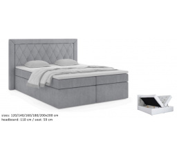 Kontinentální postel Leon 1 160x200