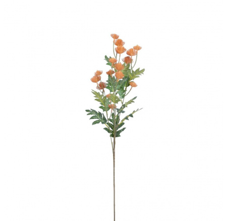 Umělá větvička MAVY oranžové kuličky 78 cm 738951
