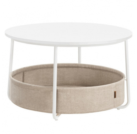 Konferenční stolek 75x75x45cm, mdf, bílá, AFK-E1144 WT Konferenční stolek 75x75x45cm, mdf, bílá, AFK-E1144 WT