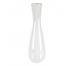 Váza keramická - barva krémová, s perletí