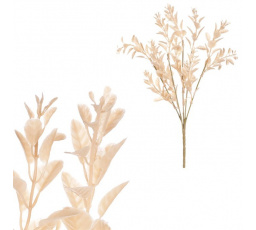 Buxus - umělý trs, barva krémová