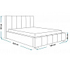 Postel B1 R 160x200, Kronos 47