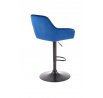 Barová židle H103, modrý Velvet