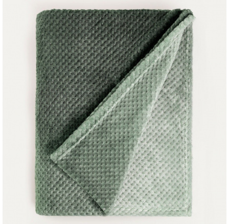 Deka GALEN tlustá zelená s ombre efektem 150x200 cm 750557