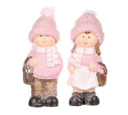 Děti - keramické figurky, mix 2 druhů, cena za 1 ks