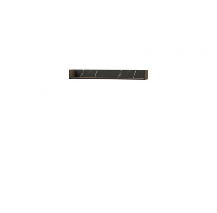 Systém "PRESTIGO" P15 (nástěnná police) - Barva: černá/san sebastian Systém "PRESTIGO" P15 (nástěnná police) - Barva: černá/san sebastian