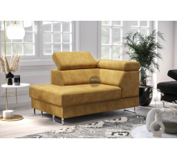 Křeslo lenoška GALAXY - žlutá , levá